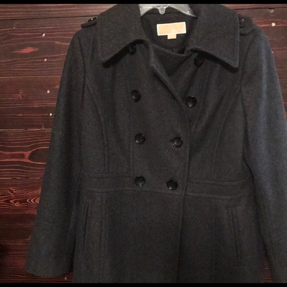 Michael Kors Jackets & Blazers - Michael Kors charcoal color peacoat